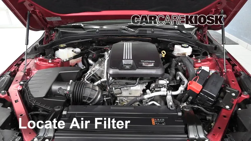 2020 Cadillac CT4 Sport 2.0L 4 Cyl. Turbo Filtre à air (moteur)